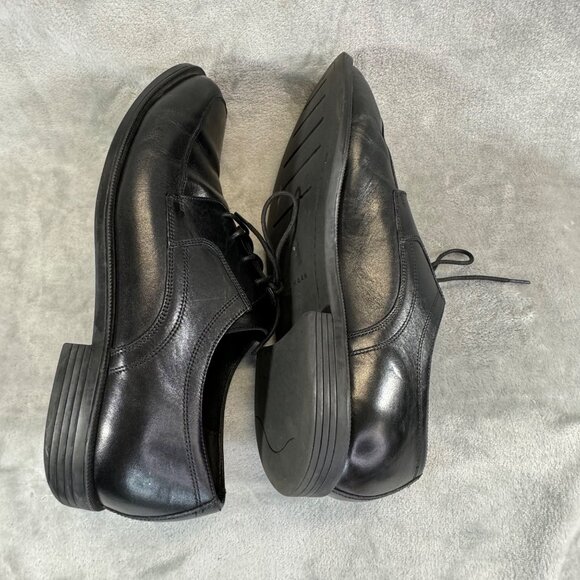 Cole Haan Men's size 11M Lenox Hill black Split Toe Oxford lace up shoes - Picture 13 of 16